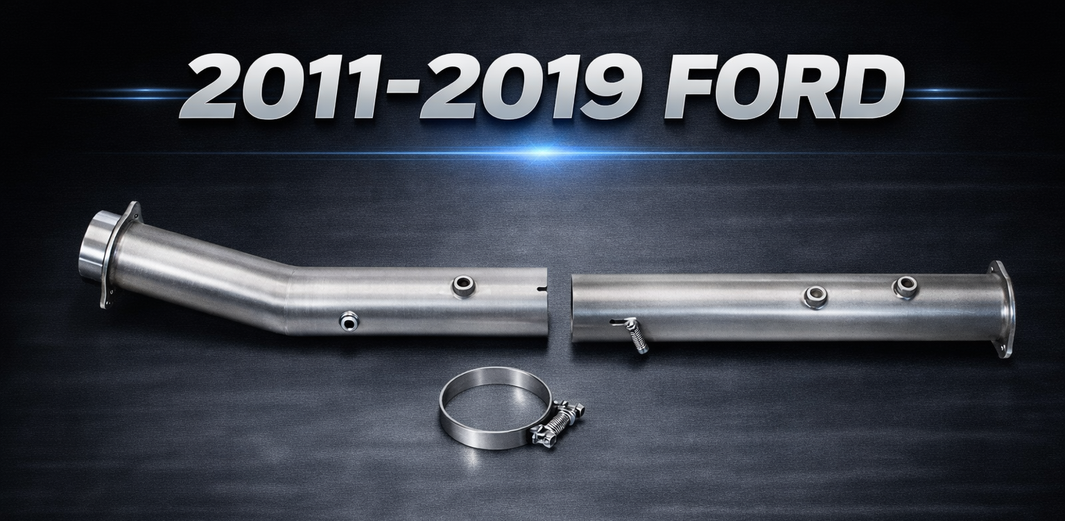 Ford Power Stroke Aluminized Race Pipe